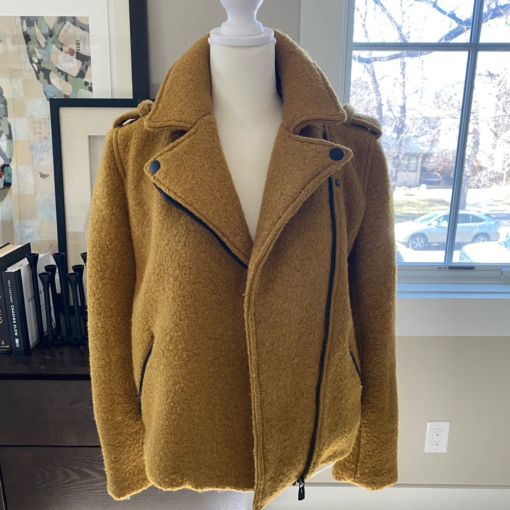 Yellow Wool Jacket - image 1